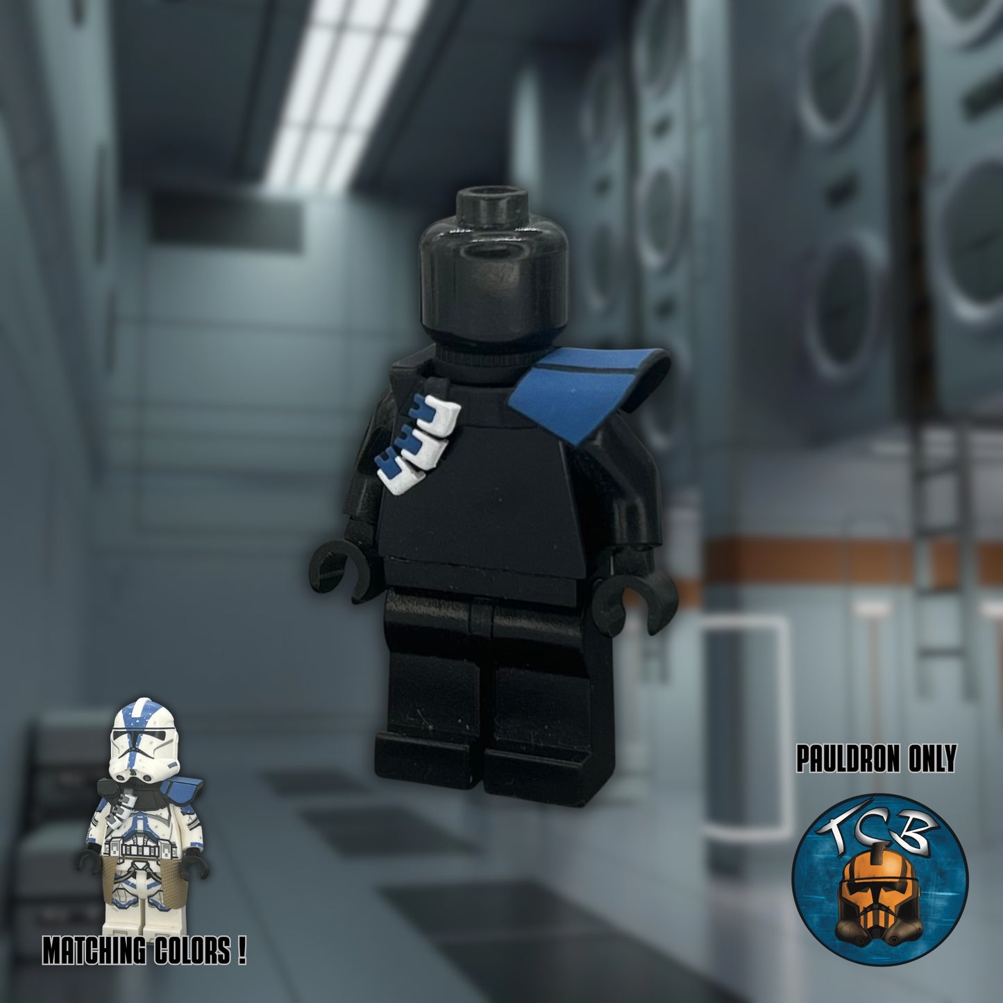 501st Legion Pauldron – Trooper Labs compatible –V3