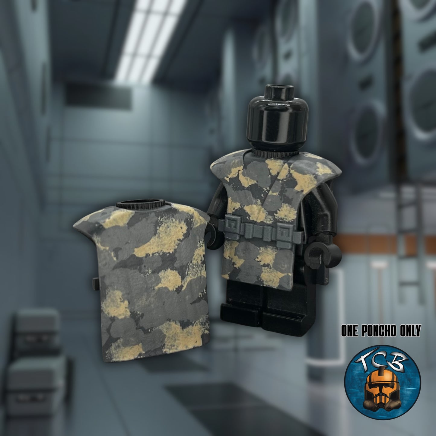 Urban / Covert Ops Camouflage Poncho