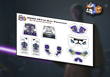 2020 187TH ARC TROOPER - the-french-decalers