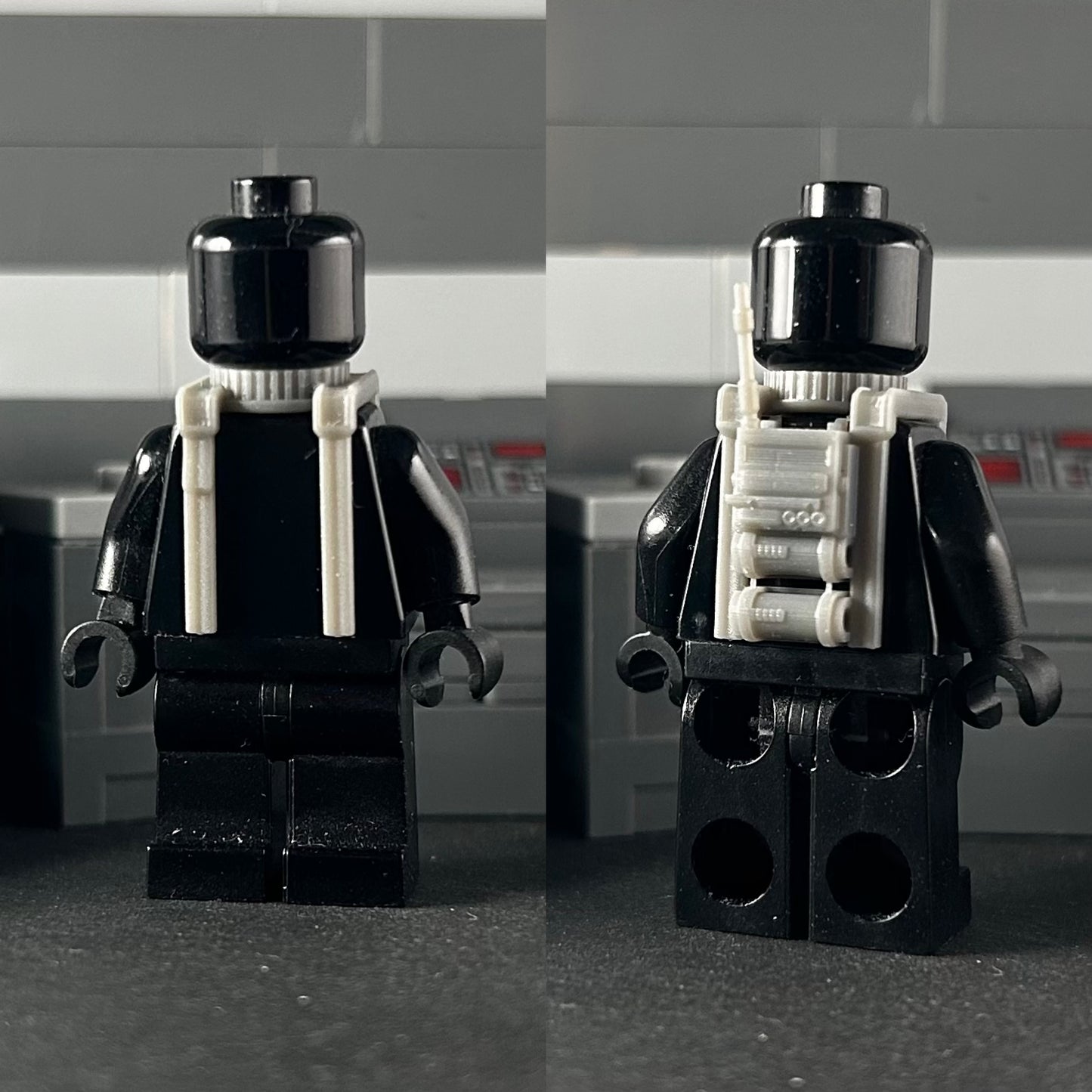 Unpainted pauldrons