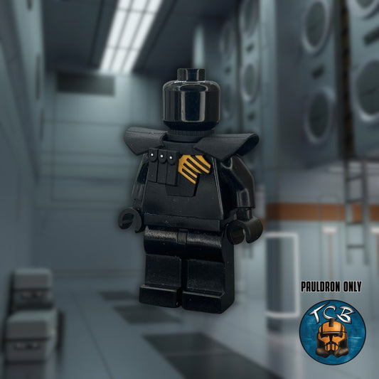Arc Trooper Umbra Operative Pauldron – Bright Light Orange – Chestplate – V3