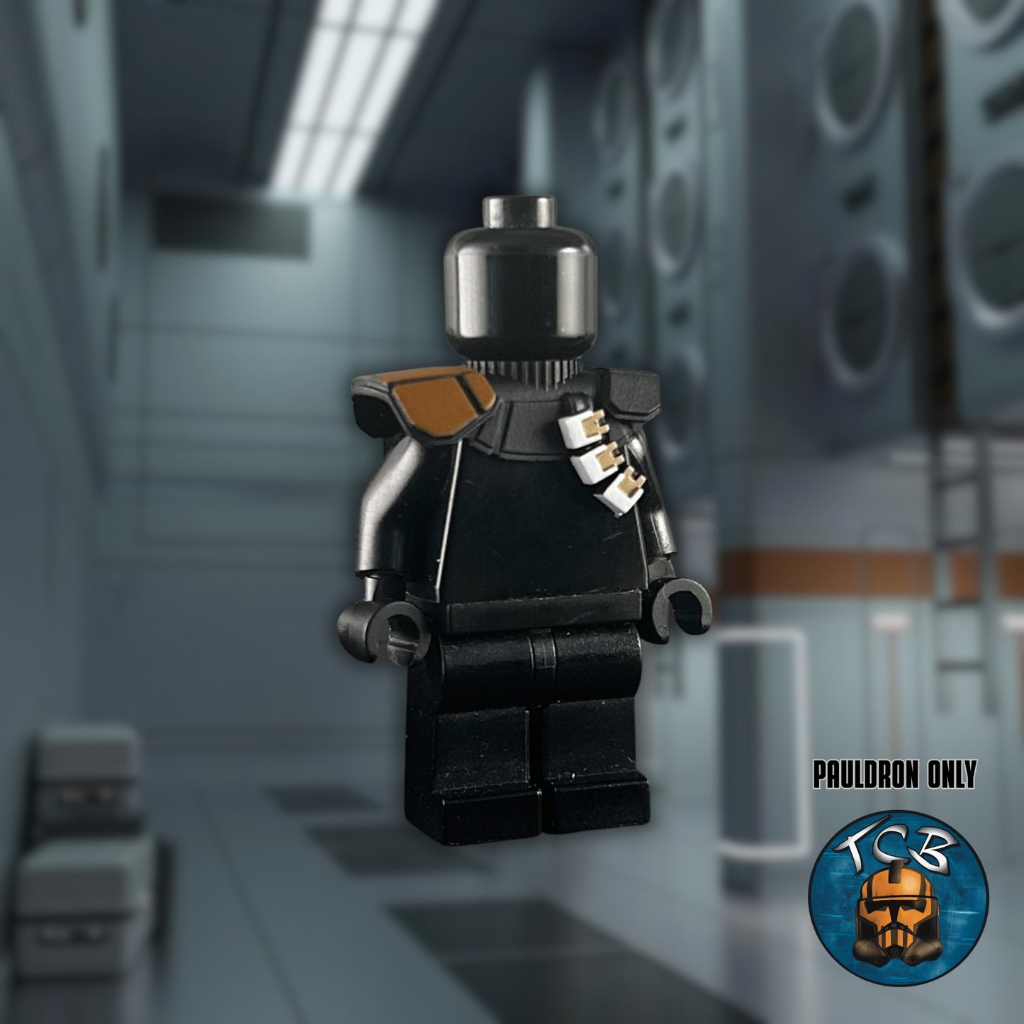 327th Star Corps Pauldron – Medium Nougat