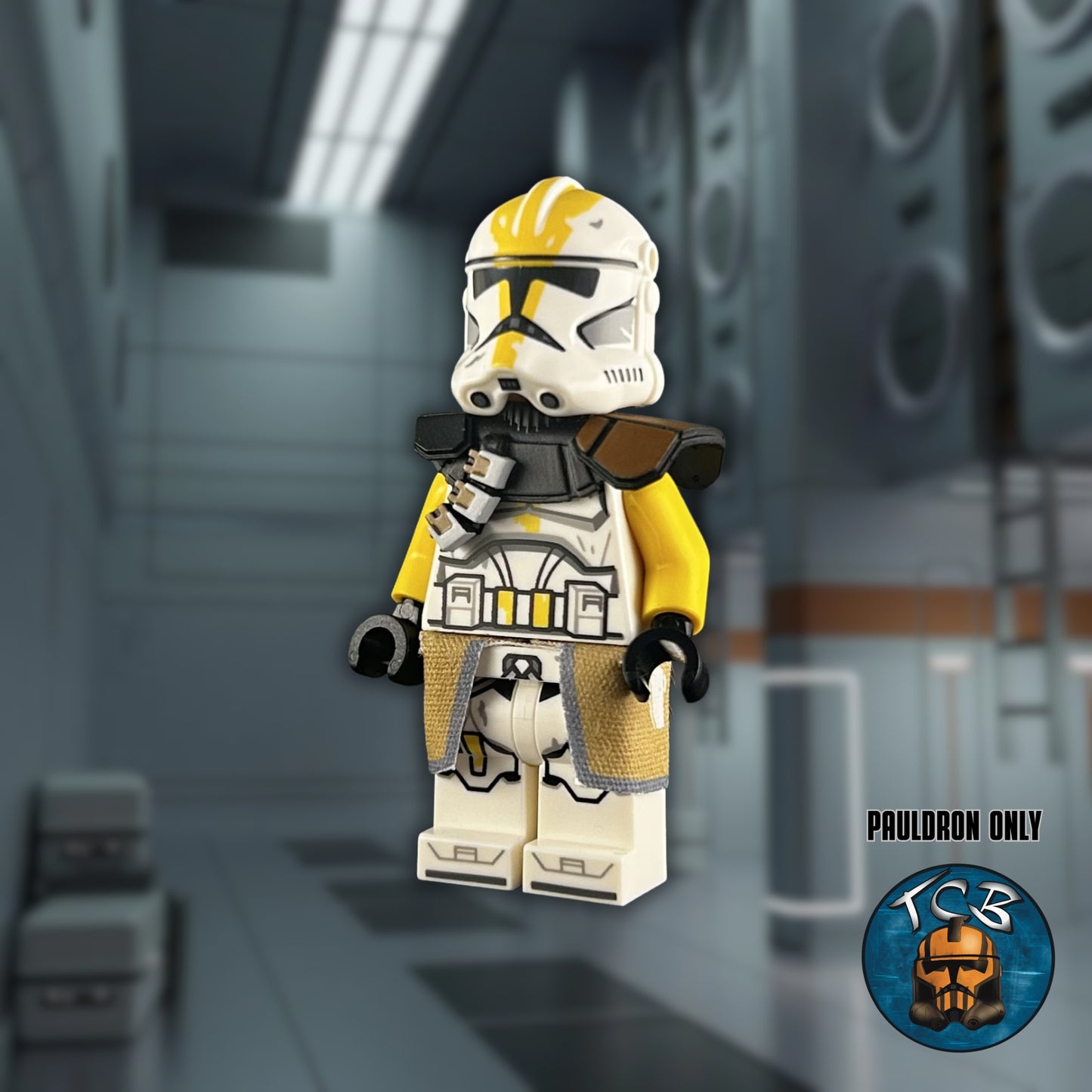 327th Star Corps Pauldron – Medium Nougat