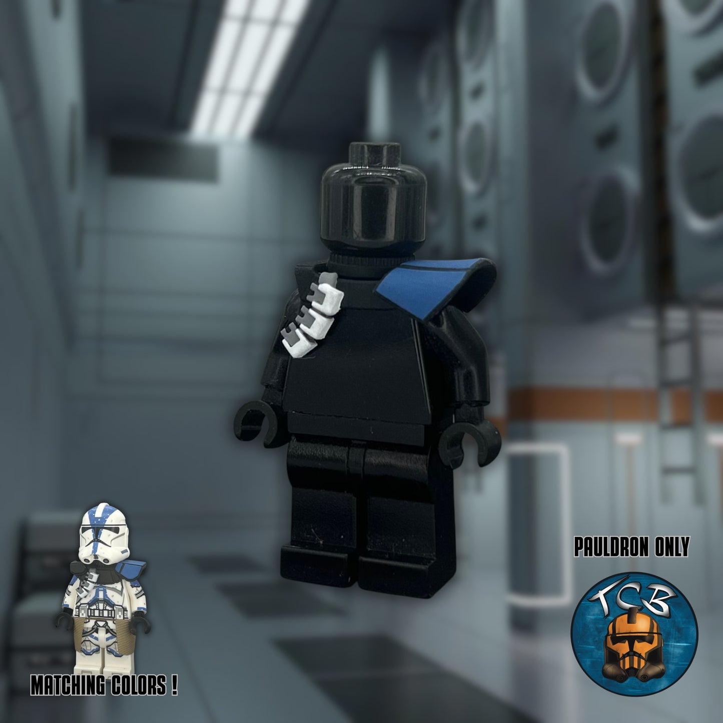 Commander Vill Pauldron – Trooper Labs Compatible – V3