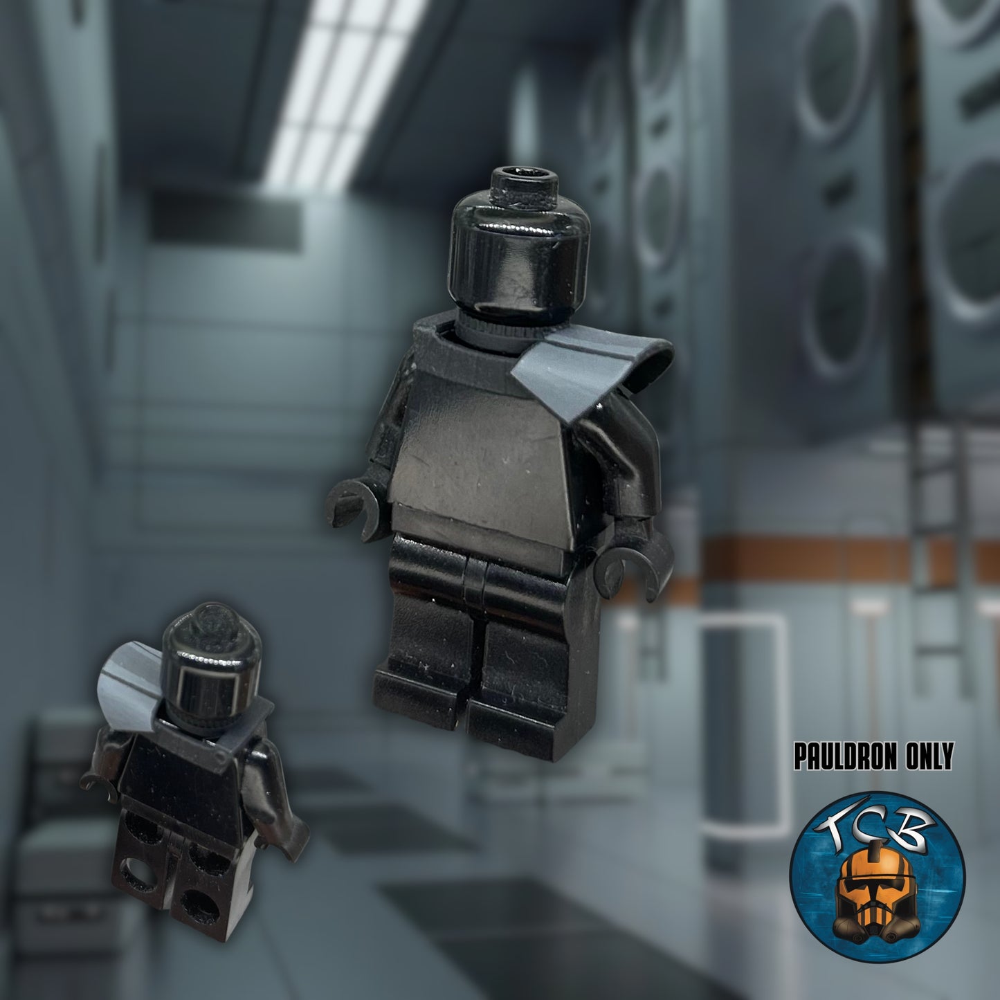 Elite Trooper Pauldron – Dark Grey – V3