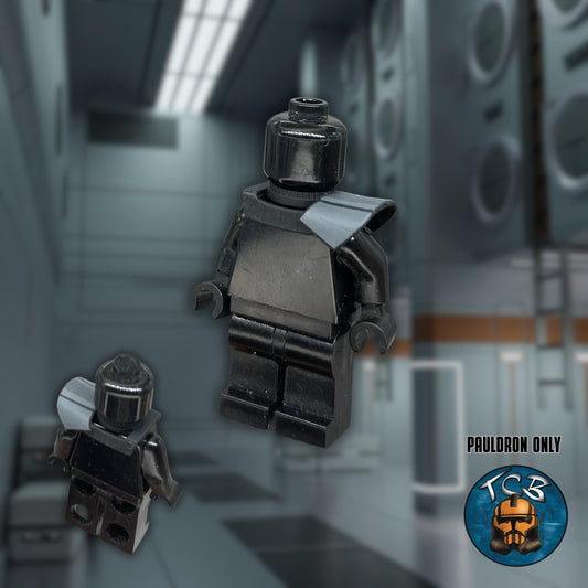 Elite Trooper Pauldron – Dark Grey – V3