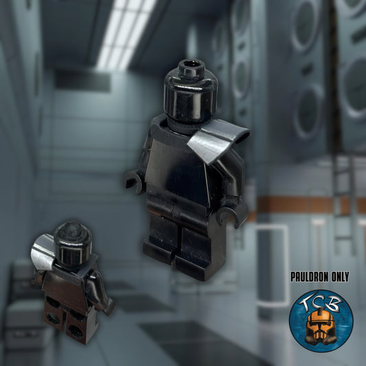 Elite Trooper Pauldron – Silver – V3