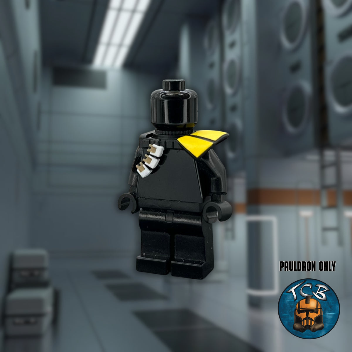 327th Star Corps Pauldron – Bright Yellow