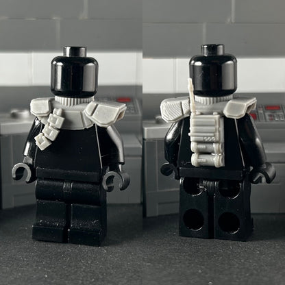 Unpainted pauldrons