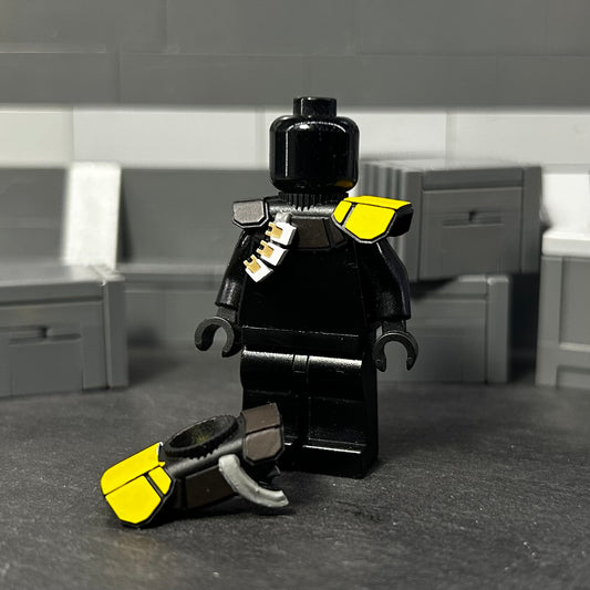 327th Star Corps Pauldron – Bright Yellow