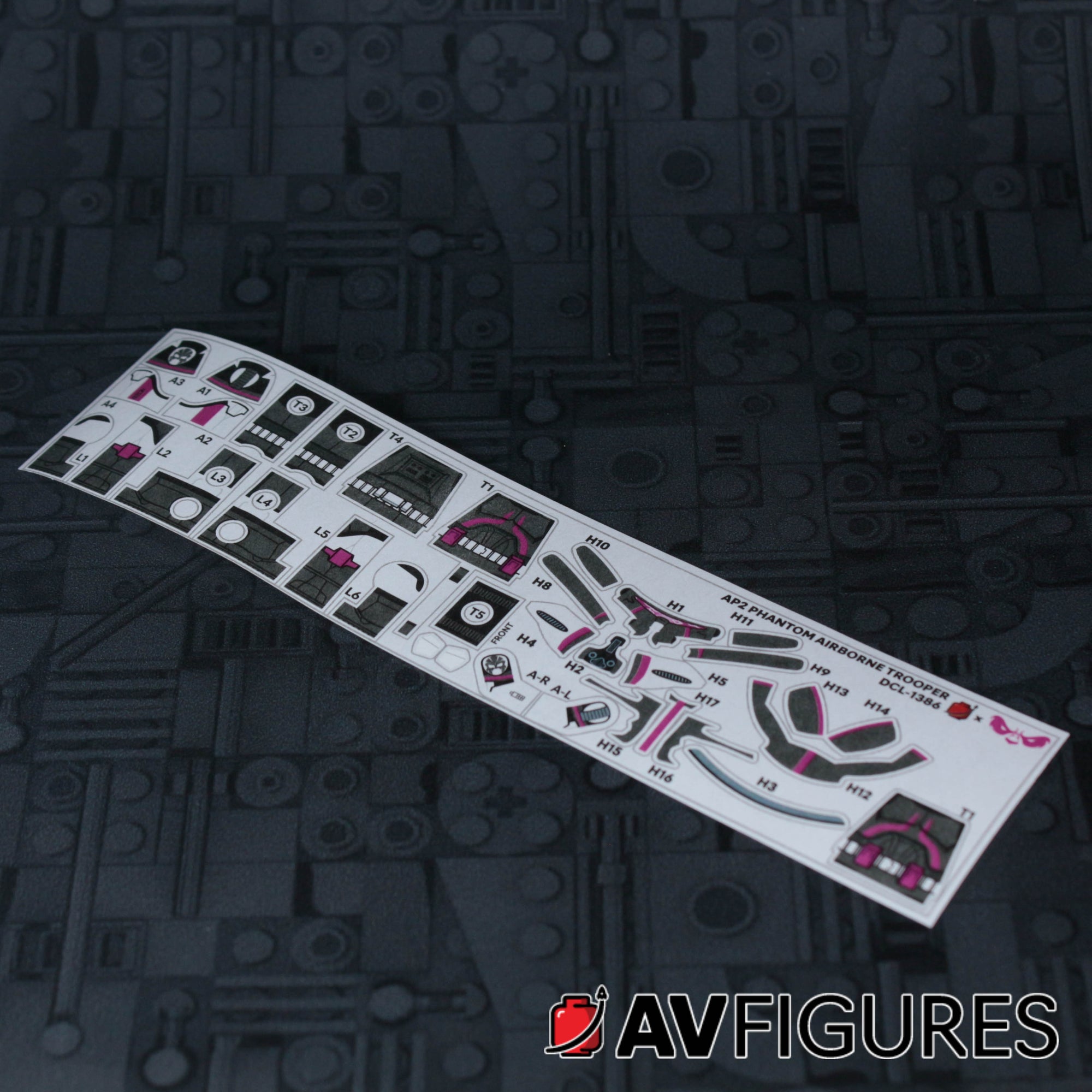 Compale Af2 Sticker AP2 PHANTOM AIRBORNE TROOPER – the-clone-barracks